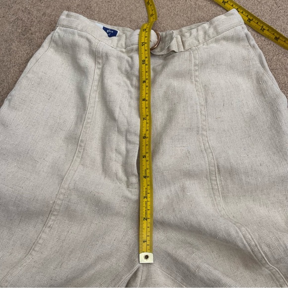 Women’s Bill Atkinson Glen of Michigan Beige Shorts Size 0 High Rise - Picture 3 of 7